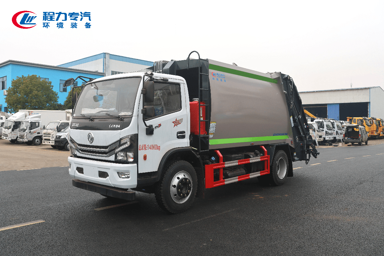 12方東風多利卡D7壓縮垃圾車